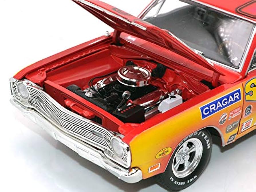 1969 ダッジ・ダート　340　スウィンガー - カークラフトプロジェクトカー Amazon | HIGHWAY 61 1:18 Scale 1969 DODGE DART 340 SWINGER